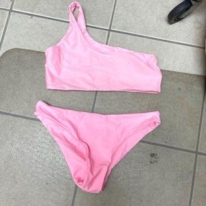 Pink Off Shoulder Bikini - Never Worn
